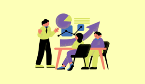 プログラミング学習の挫折を乗り越えようとする初心者のイメージ